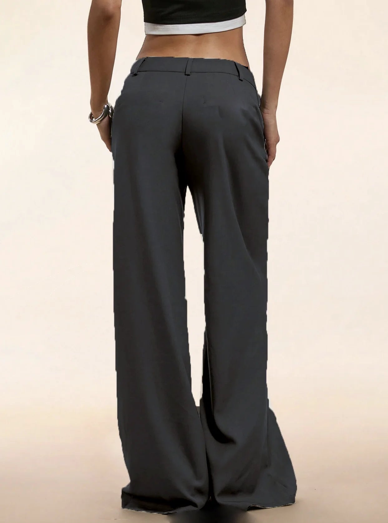 Pantalon Tailleur Femme Élégant - Coupe Droite Polyvalente Bureau | MDN