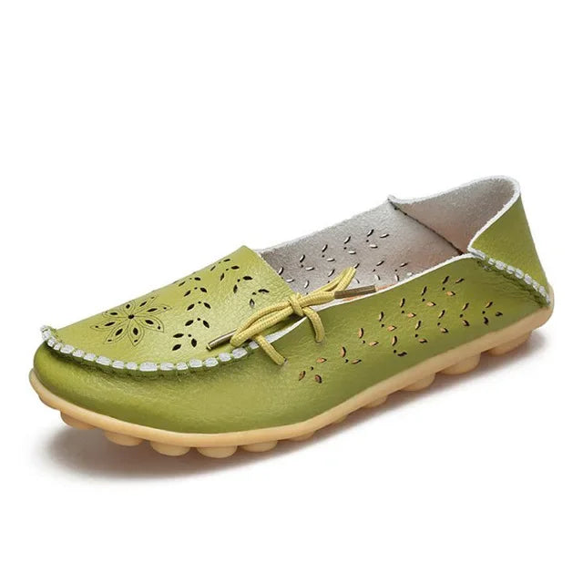 Ballerines Cuir Véritable Confort Femme | MDN Store