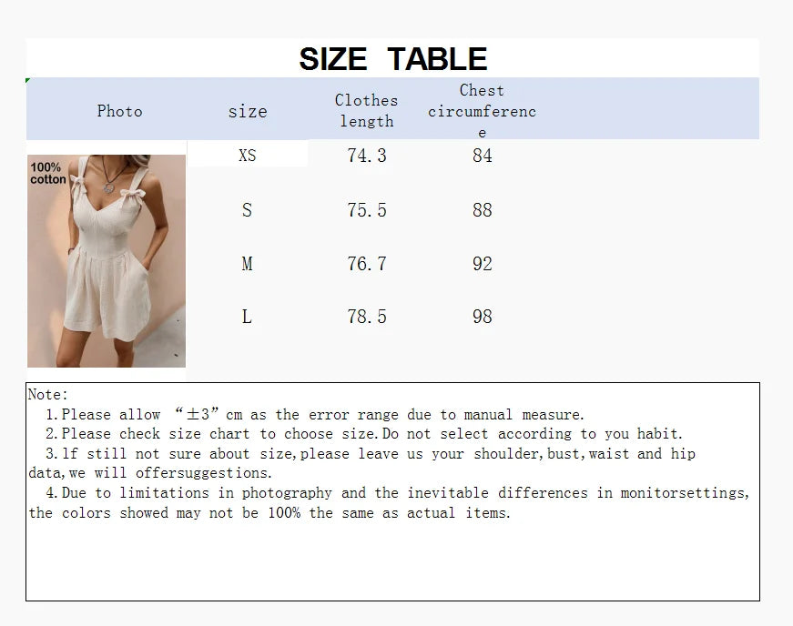 Combinaison Femme Bretelles Larges Noeud Papillon Col en V Ete | MDN Store 25