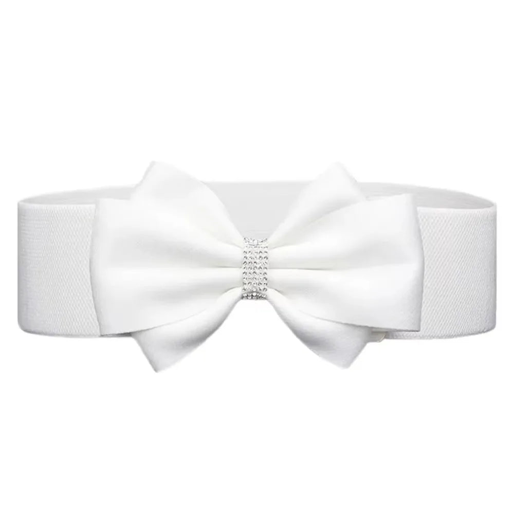 Ceinture Large Nœud Strass | MDN Store