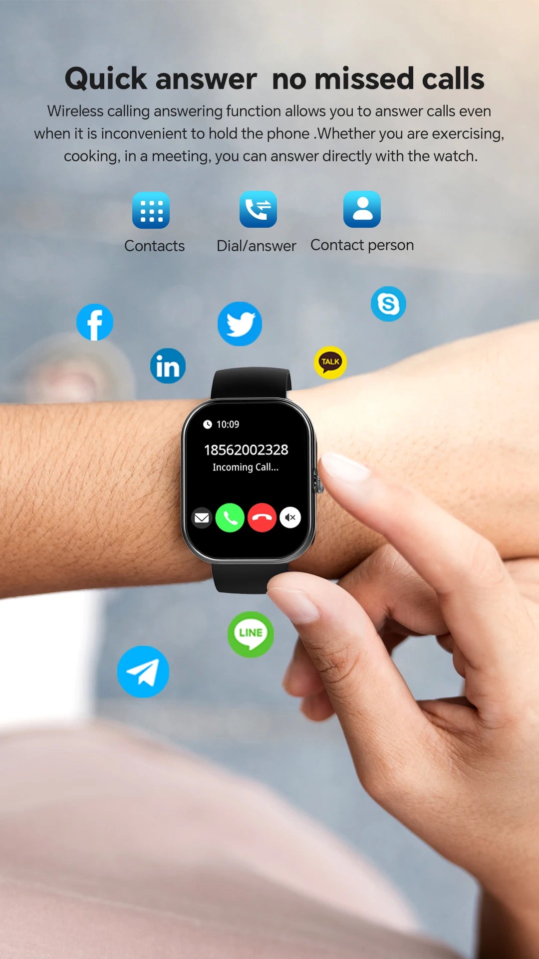 Montre Connectée 1000mAh 2.01" 30 Jours Autonomie | MDN