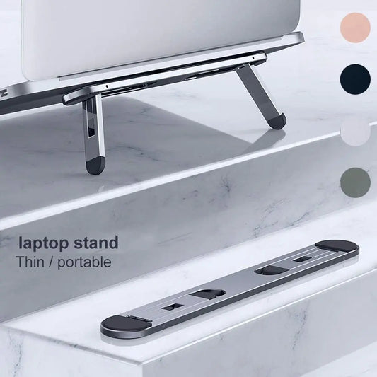 Support Invisible Laptop Rehausseur Pliable Ergonomique | MDN