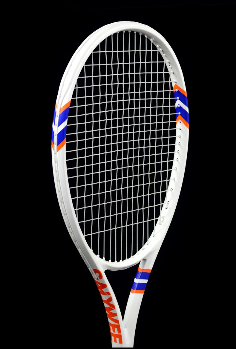 Raquette de Tennis Fibre de Carbone POWER2.0 — Étiquette Tactile 3D, Professionnelle | MDN Store 25