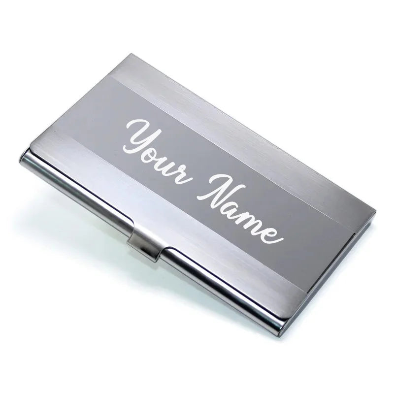 Porte-Cartes Acier Personnalisé | MDN Store