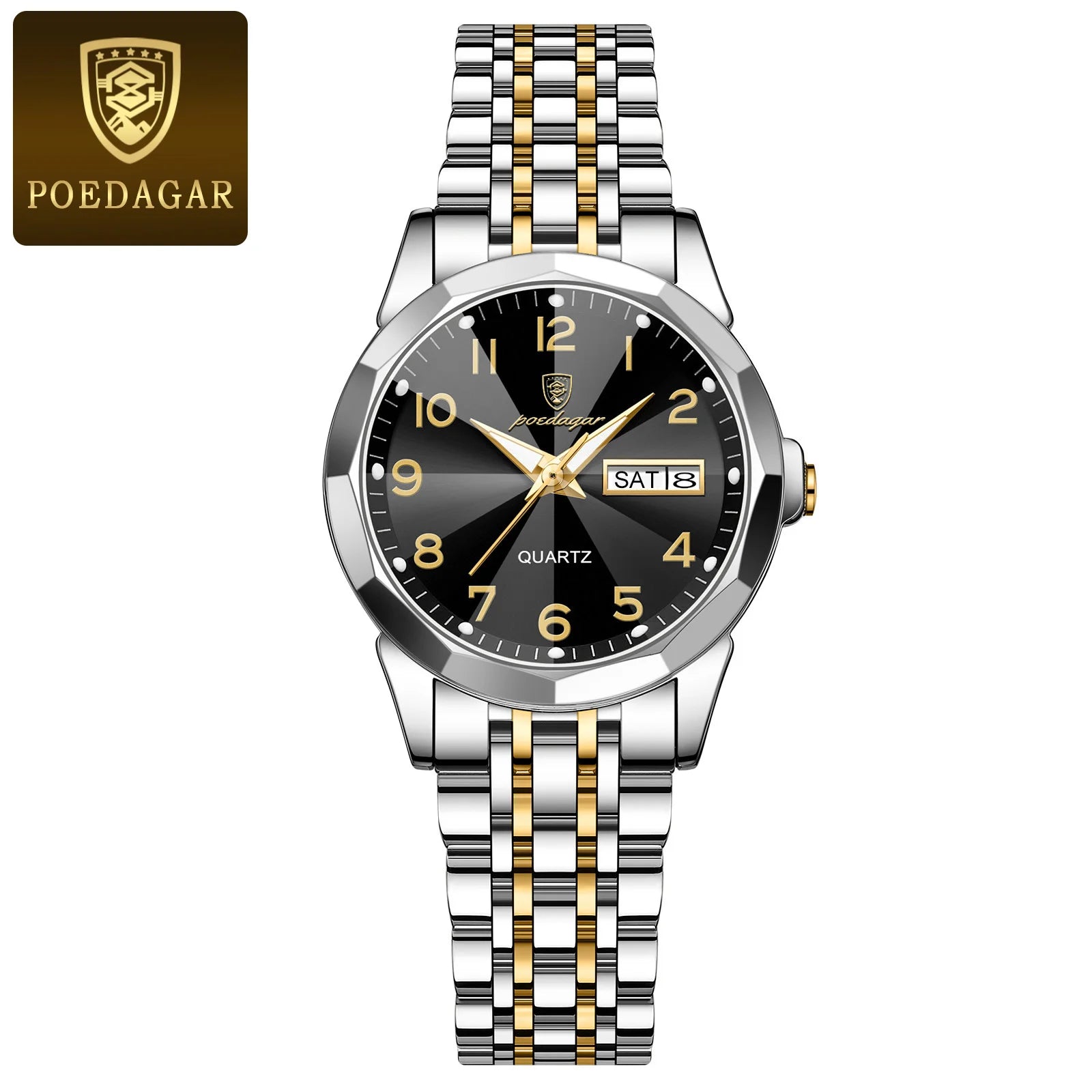 Montre Femme POEDAGAR Acier Inoxydable Étanche | MDN Store