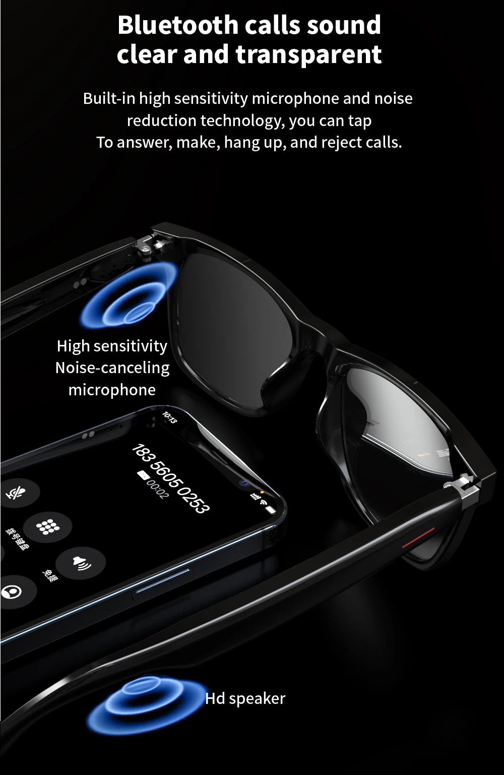 Lunettes Connectées Bluetooth Audio Sport | MDN Store