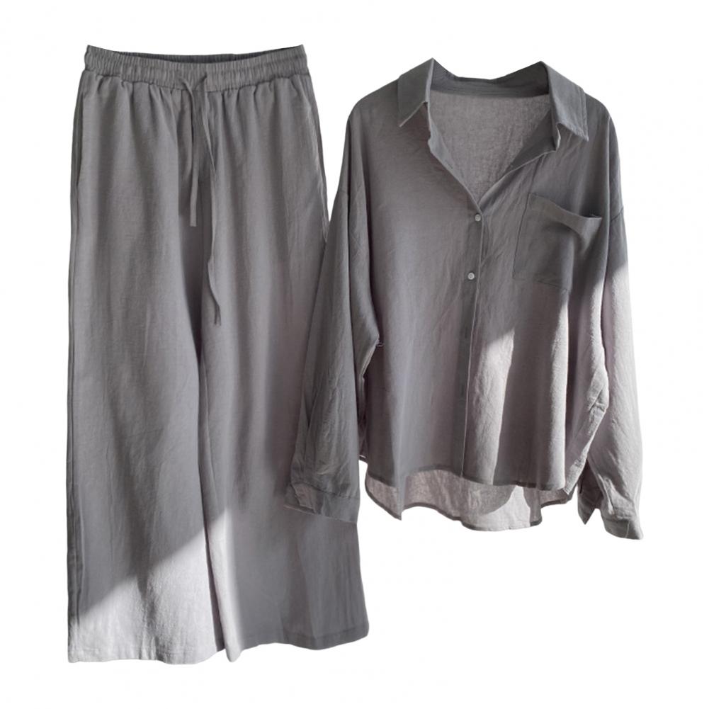 Ensemble Femme 2 Pièces Lin Décontracté | MDN Store