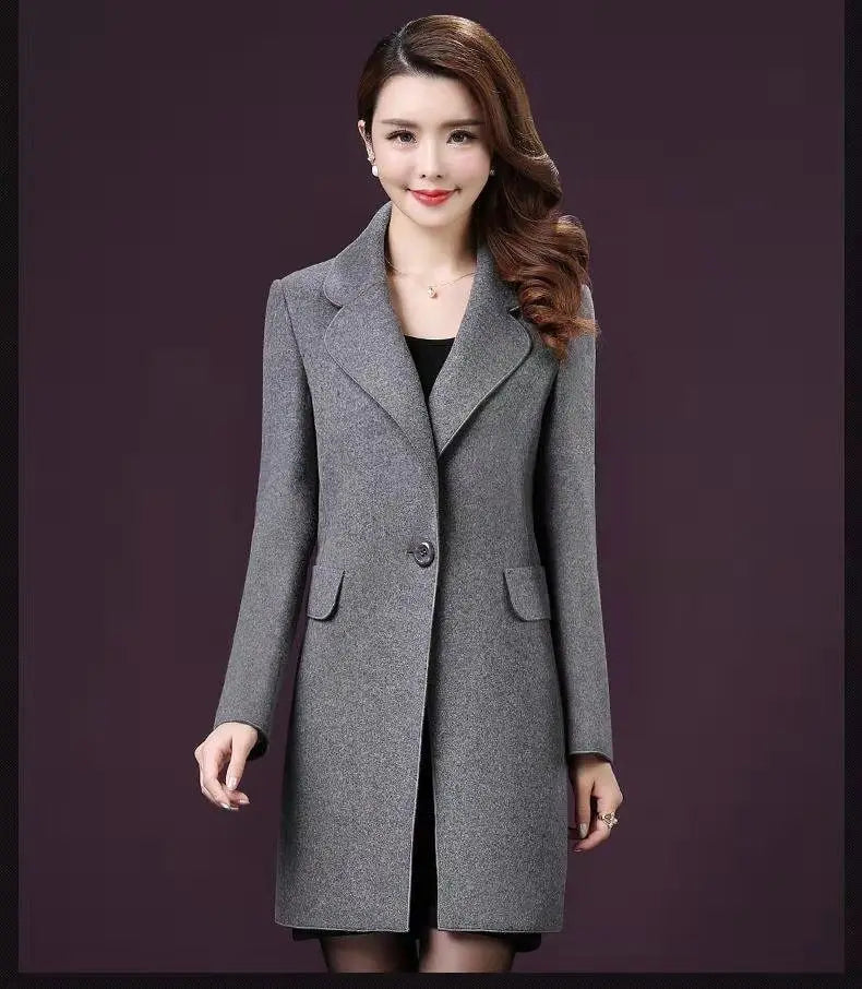 Manteau 3 fois taille GRIS femme - MDN Store 25