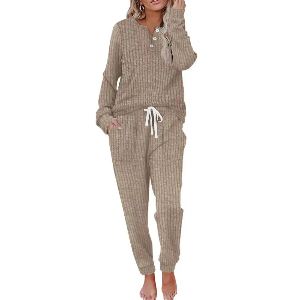 Ensemble Pyjama Femme Côtelé Confort | MDN Store