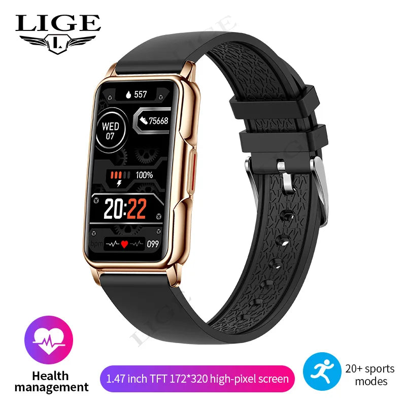 Bracelet Connecté Femme Homme Sport - Montre Santé Cardiaque Oxygène Étanche | MDN