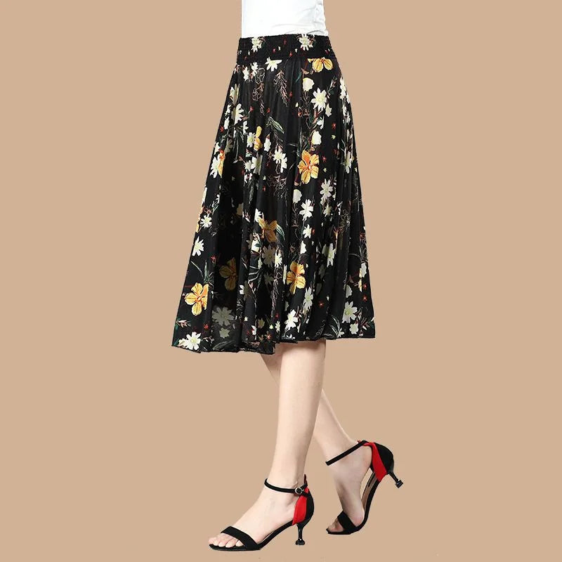 Jupe-Culotte Imprimé Floral Grande Femme | MDN Store
