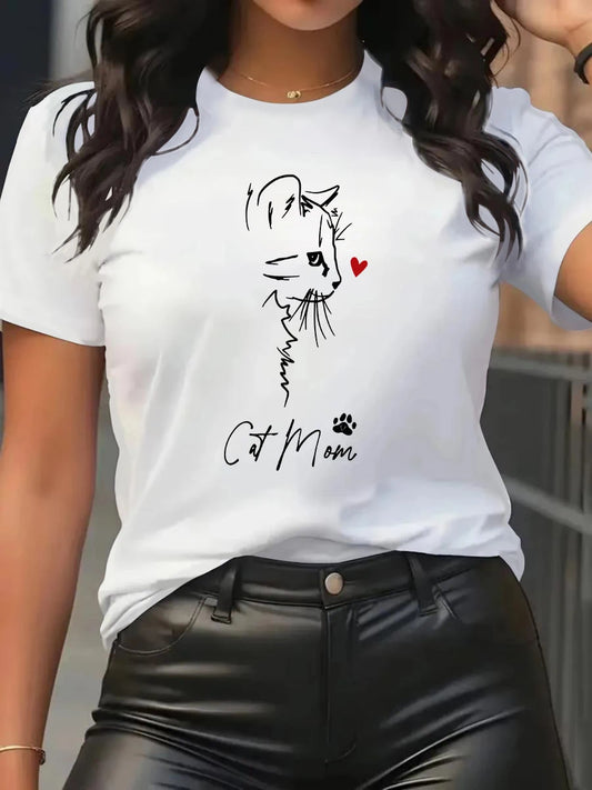 T-shirt Imprimé Femme Tendance | MDN