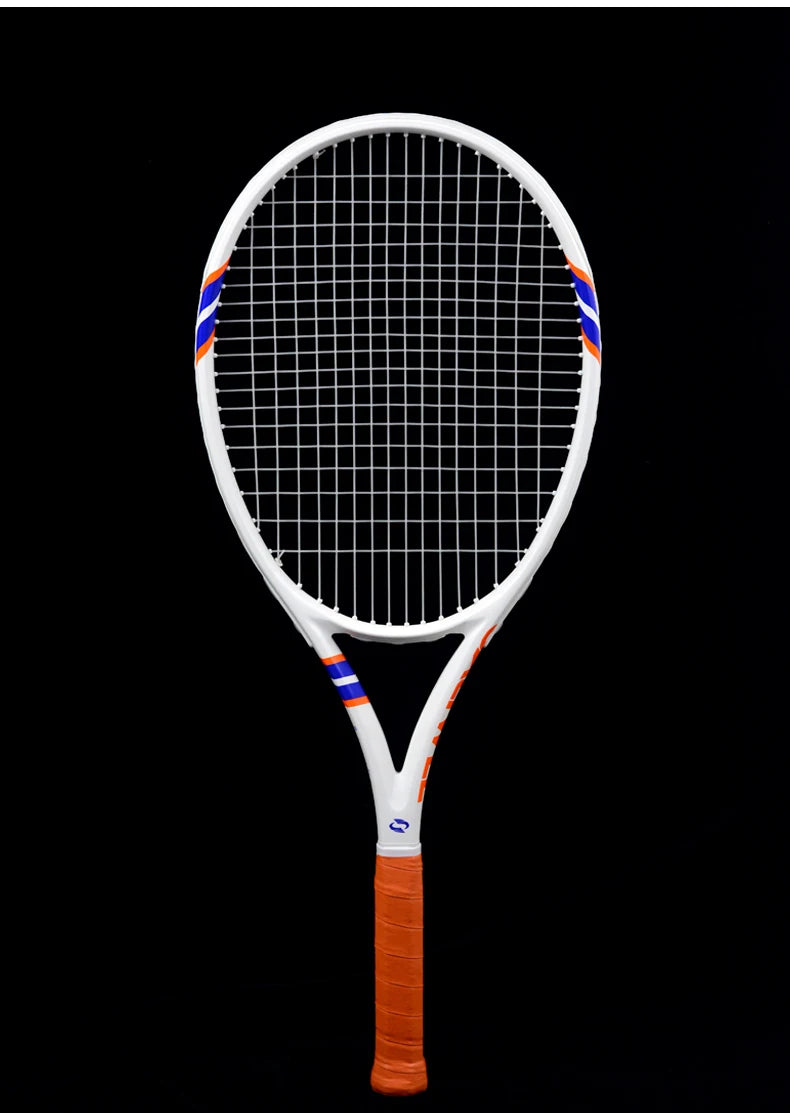 Raquette de Tennis Fibre de Carbone POWER2.0 — Étiquette Tactile 3D, Professionnelle | MDN Store 25