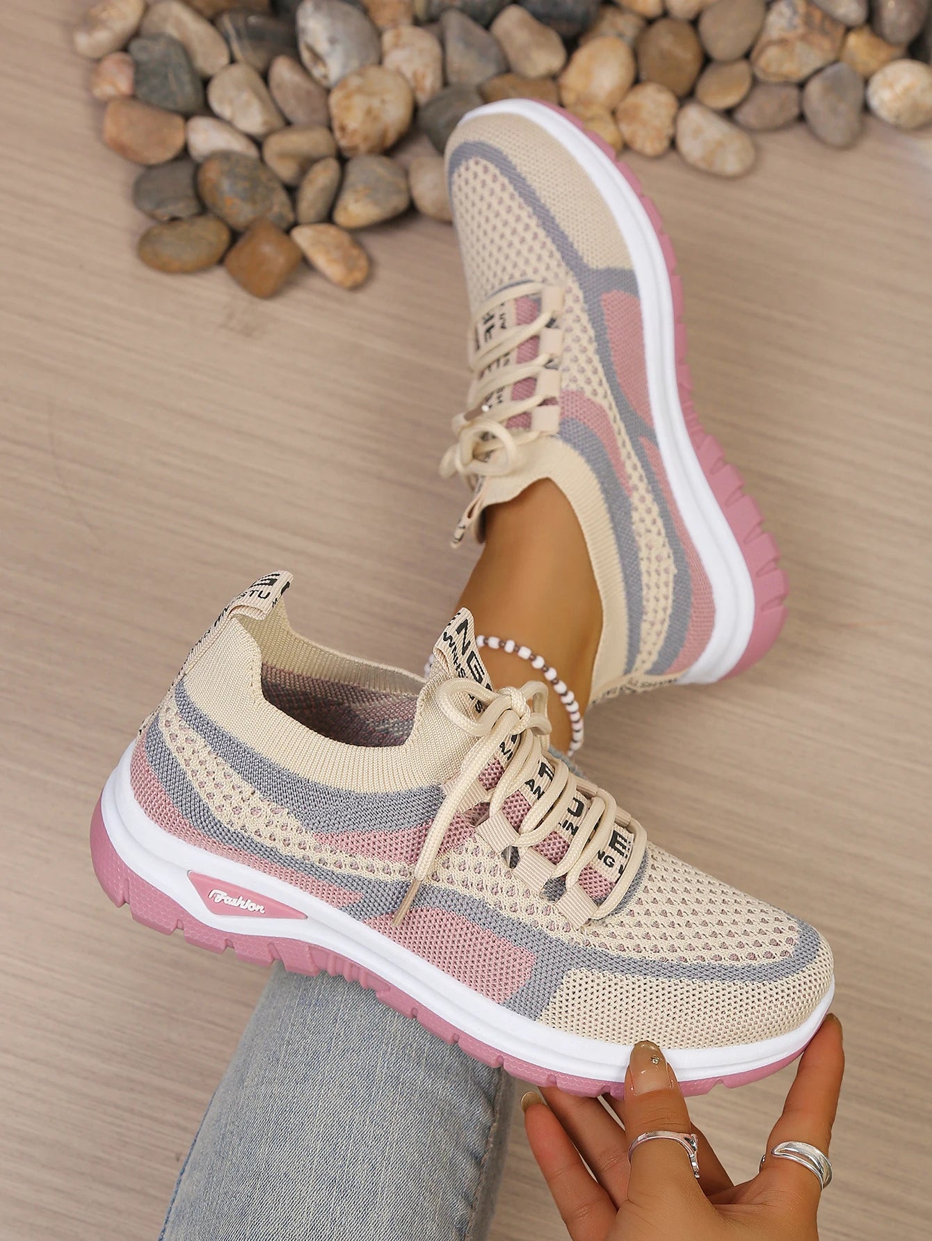 Baskets Bicolores Décontractées Femme Été | MDN Store 25