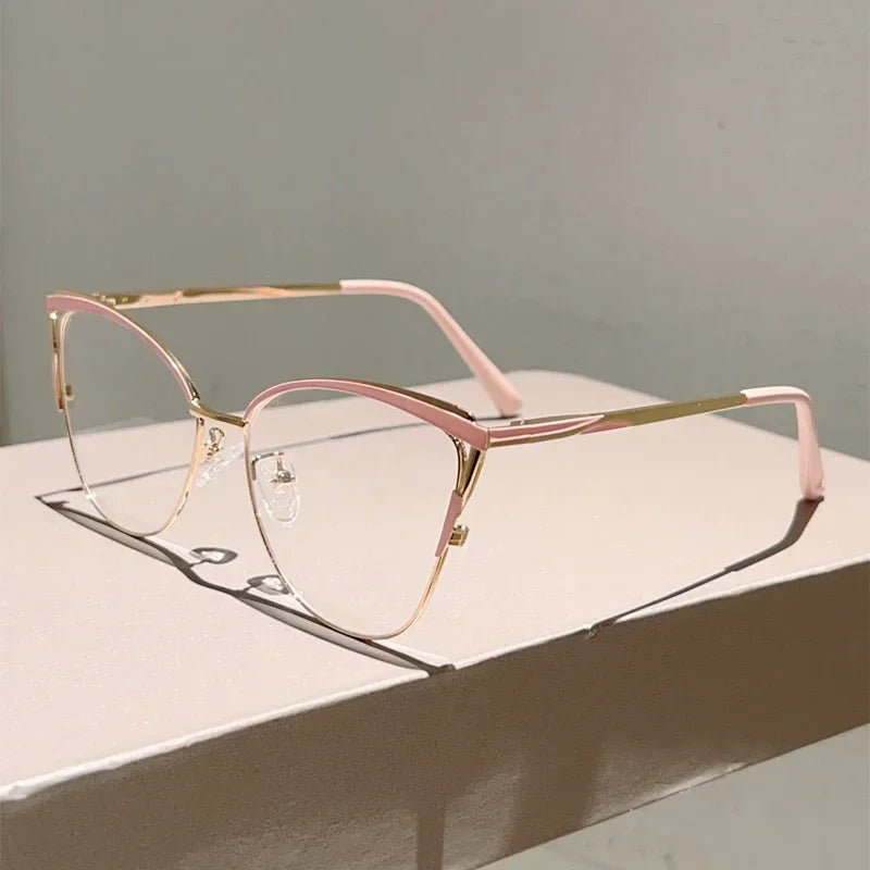 Lunettes Oeil de Chat Oversize Femme Vintage Monture Optique | MDN Store