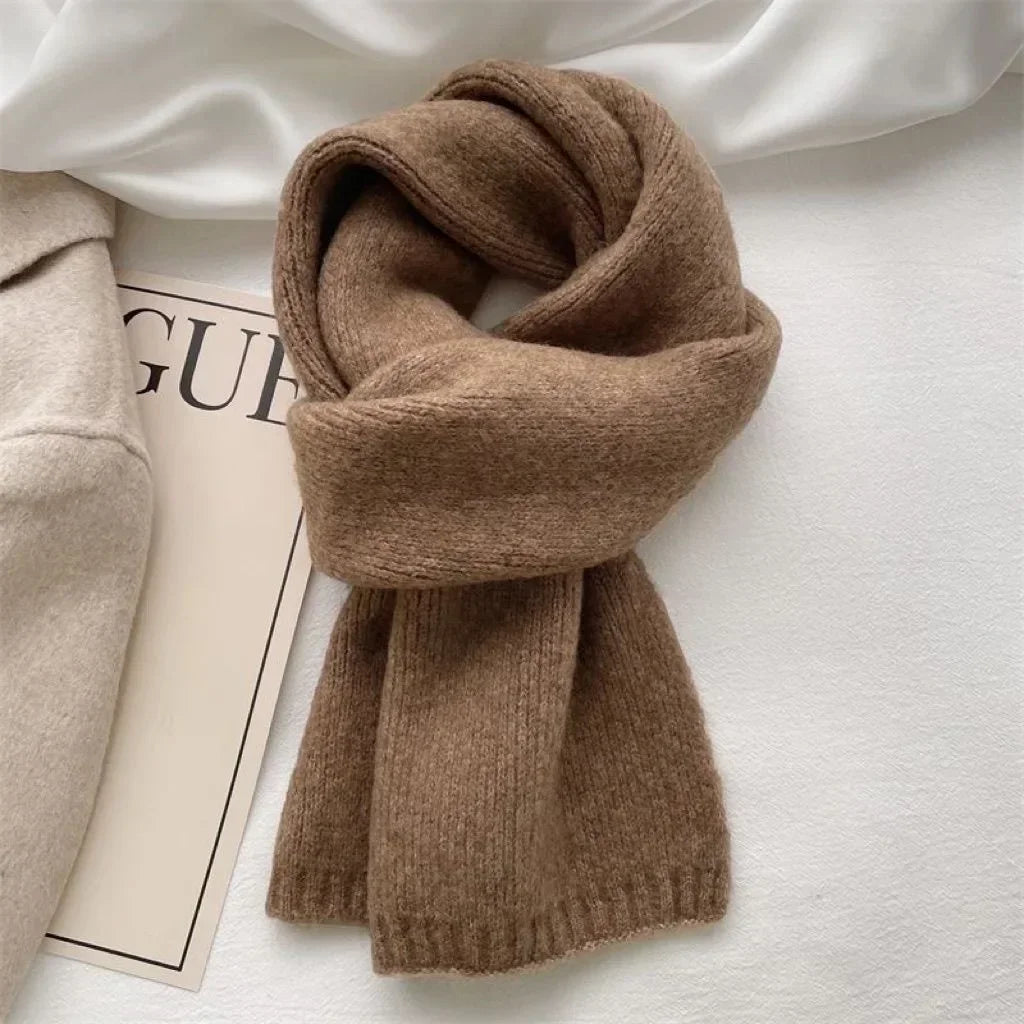 Écharpe femme unie en mélange de coton | MDN Store 25