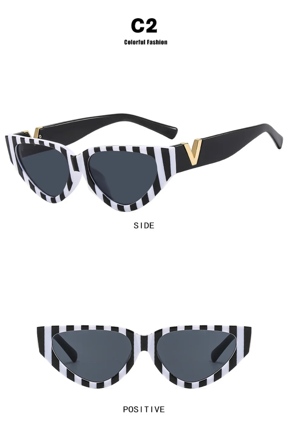 Lunettes Soleil Cat Eye Vintage UV400 | MDN Store
