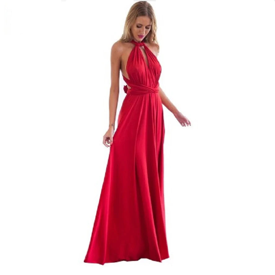 Robe Longue Femme Bandage Multiway Convertible Boho | MDN Store