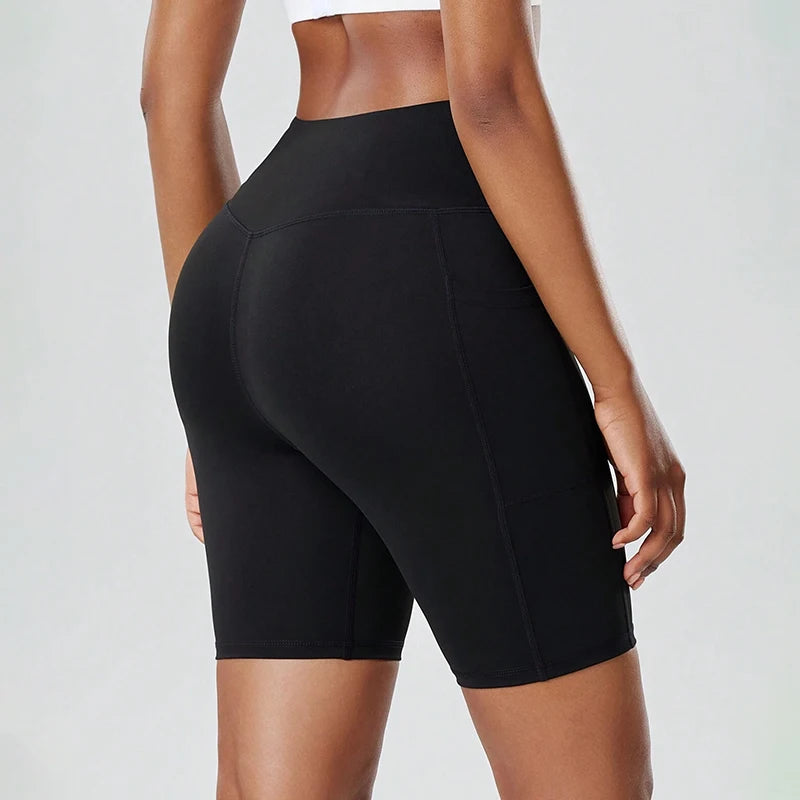 Short Sport Femme Taille Haute Slim | MDN Store 25