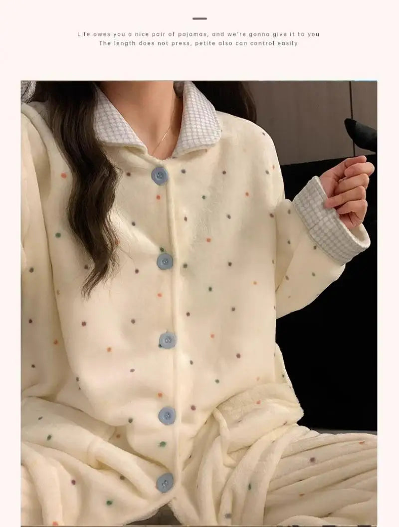 Pyjama Coton Uni 2 Pièces Hiver | MDN Store