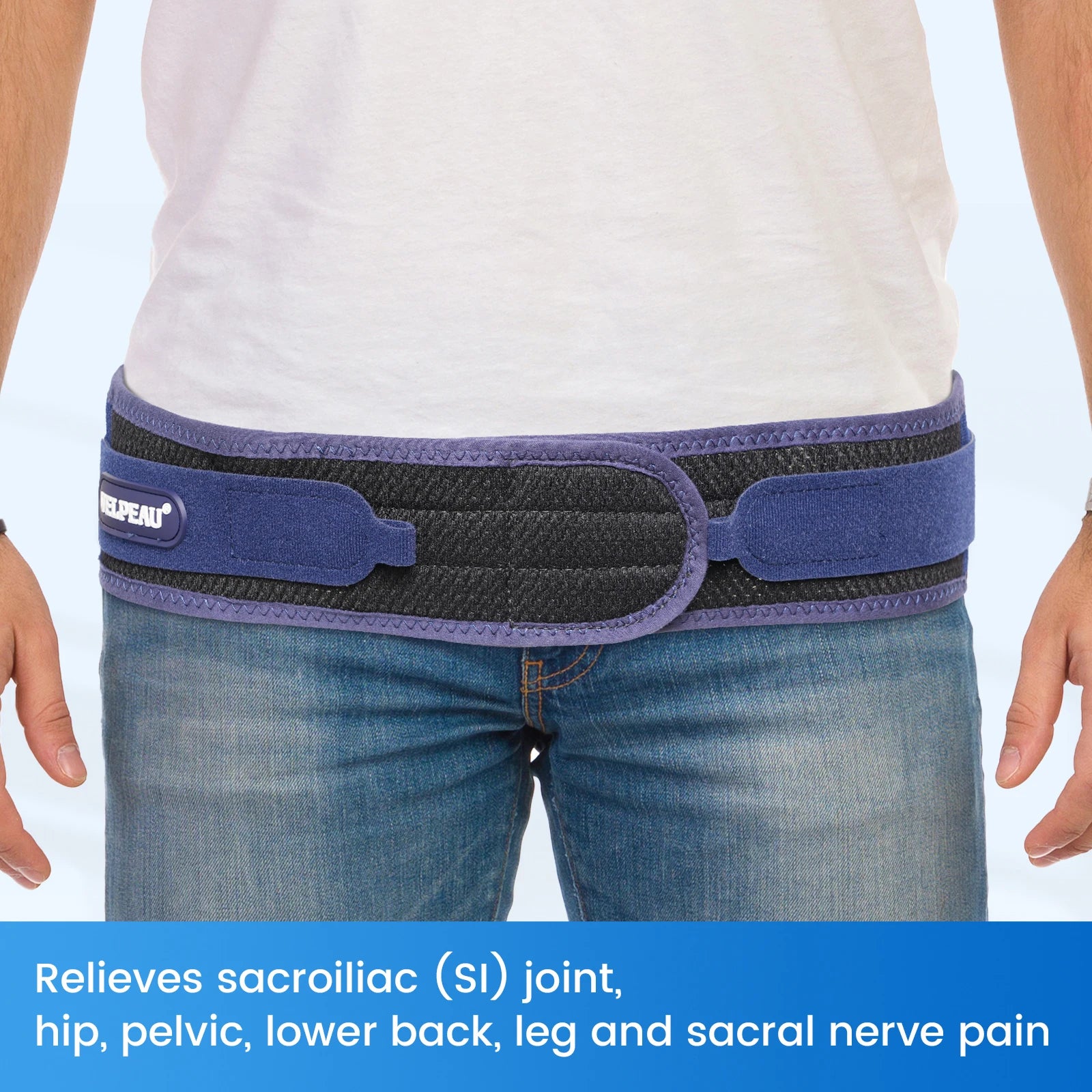 Ceinture Sacro-Iliaque Hanche Sciatique Réglable Homme Femme | MDN Store