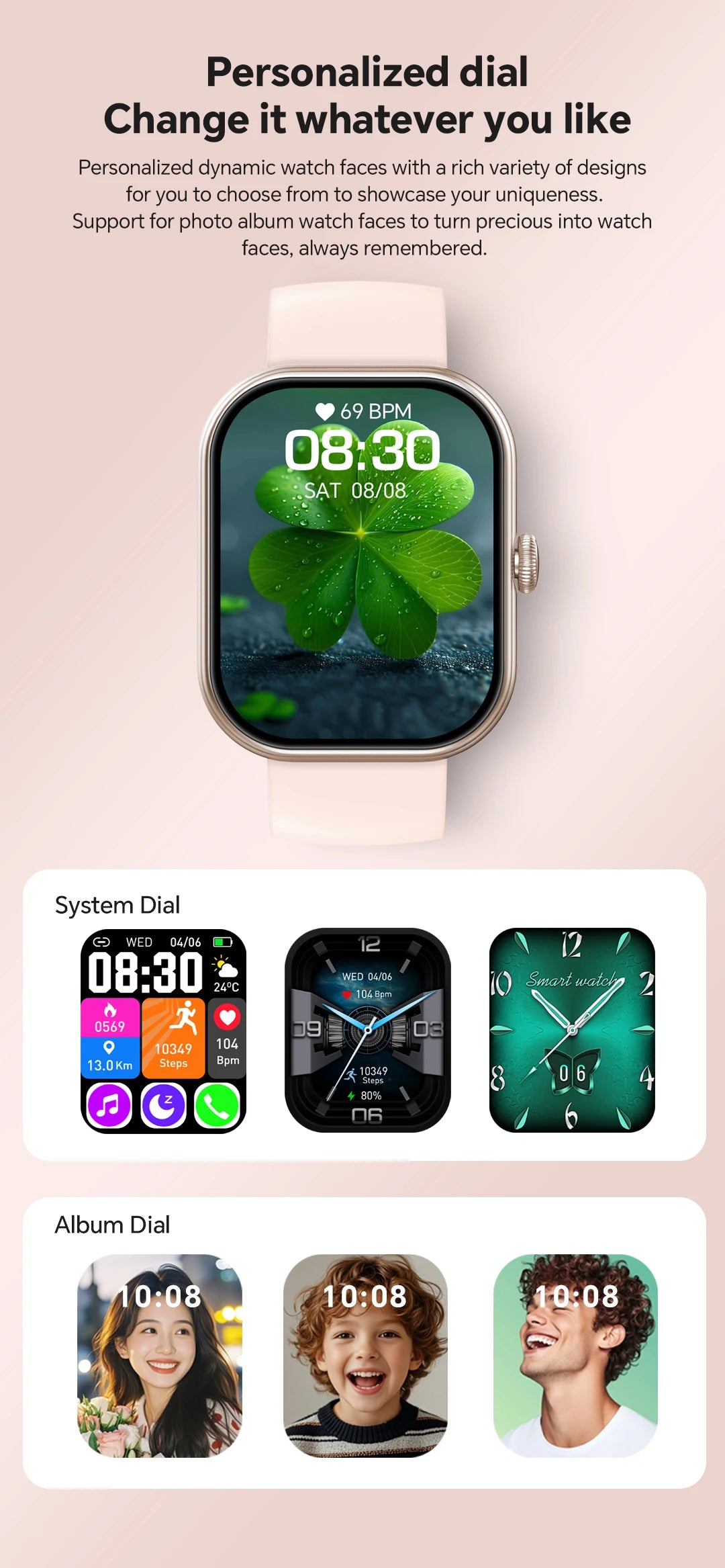 Montre Connectée 1000mAh 2.01" 30 Jours Autonomie | MDN