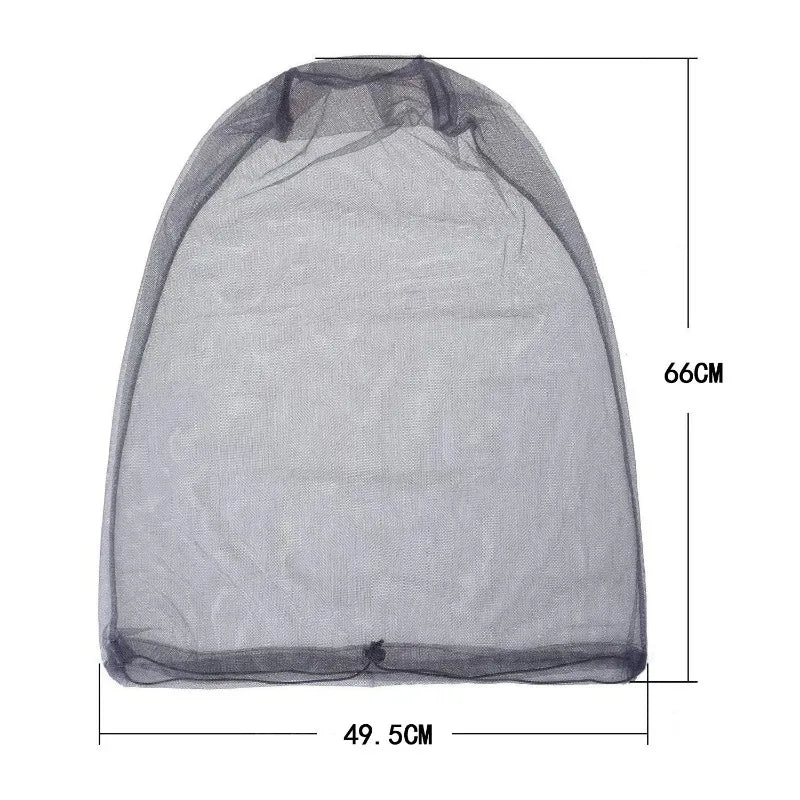 Moustiquaire Tête Anti-Insectes Noire | MDN Store