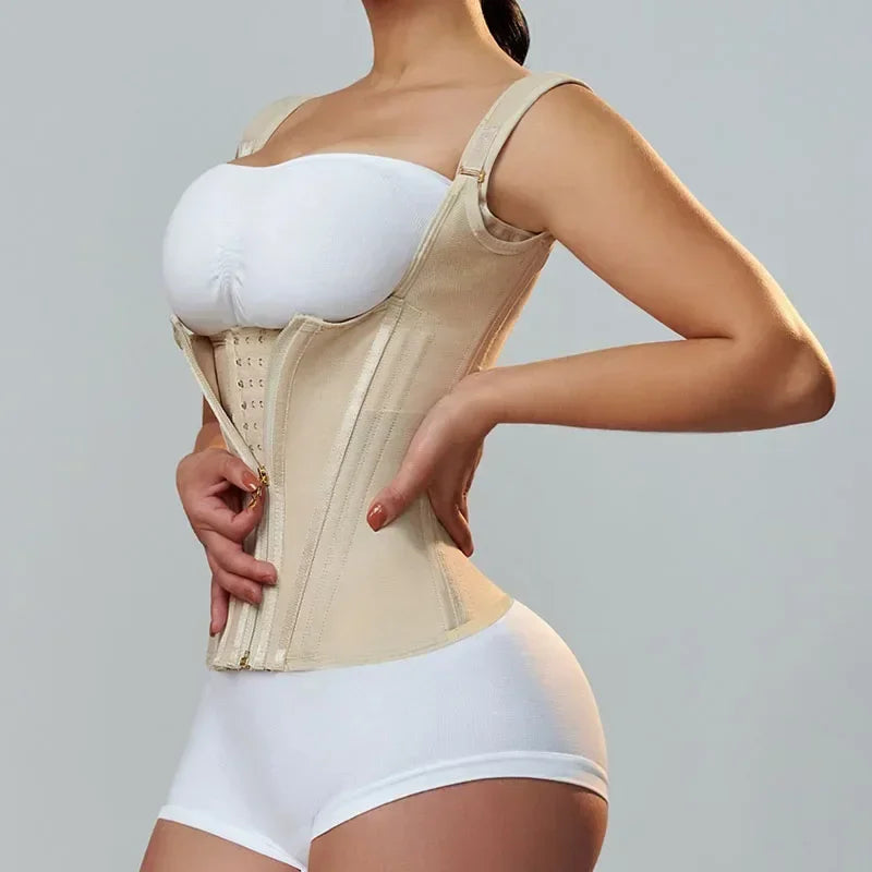 Debardeur Gainant Double Compression Femme Fermeture Eclair | MDN Store 25
