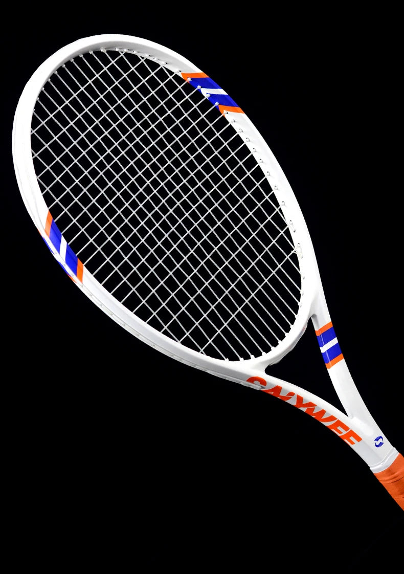 Raquette de Tennis Fibre de Carbone POWER2.0 — Étiquette Tactile 3D, Professionnelle | MDN Store 25