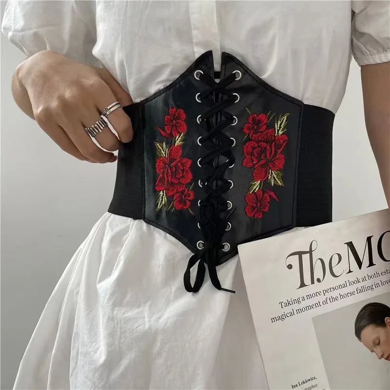 Ceinture Corset Gothique Broderie | MDN Store