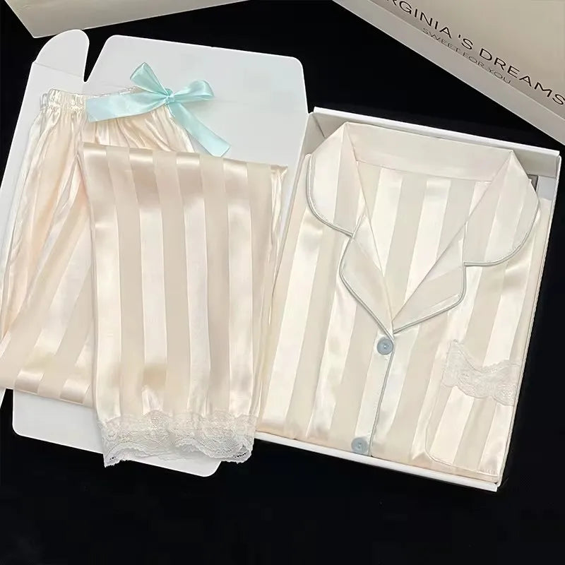 Pyjama Soie Glacée Satin Luxe | MDN Store
