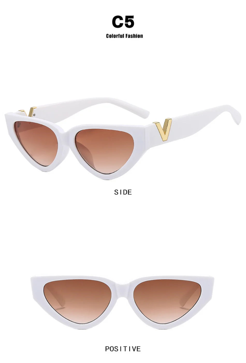 Lunettes Soleil Cat Eye Vintage UV400 | MDN Store