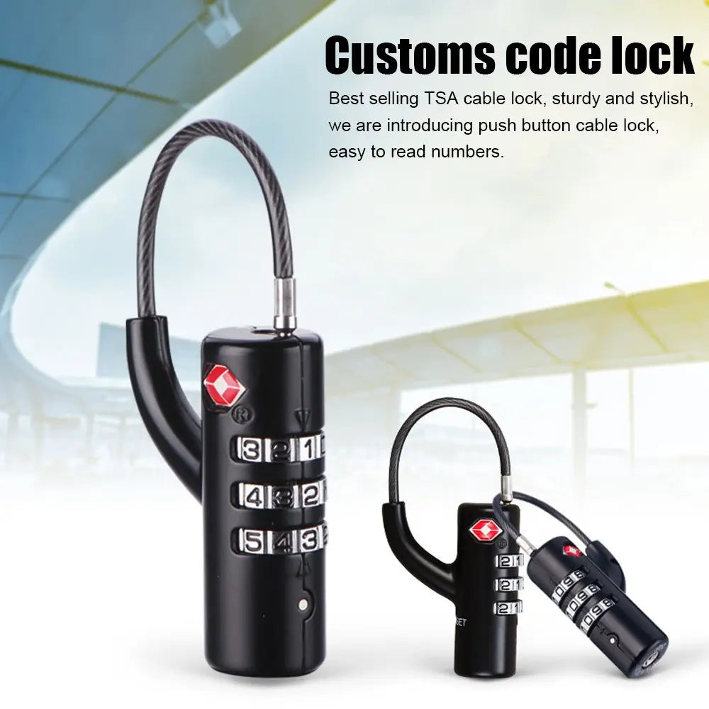 Cadenas TSA Câble Acier Code | MDN Store