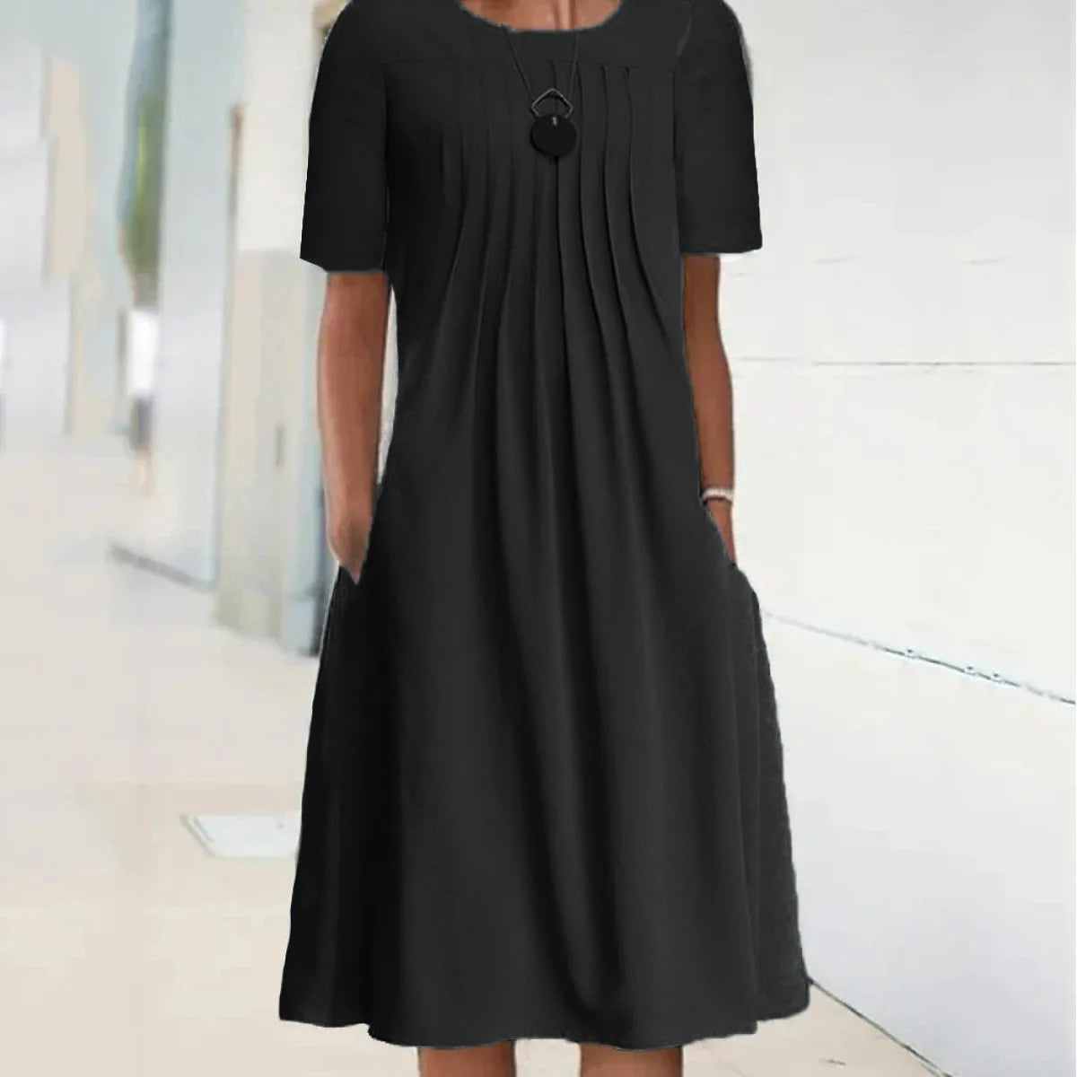 Robe Longue Femme Bohème Fleurie Volants Poches Été | MDN Store