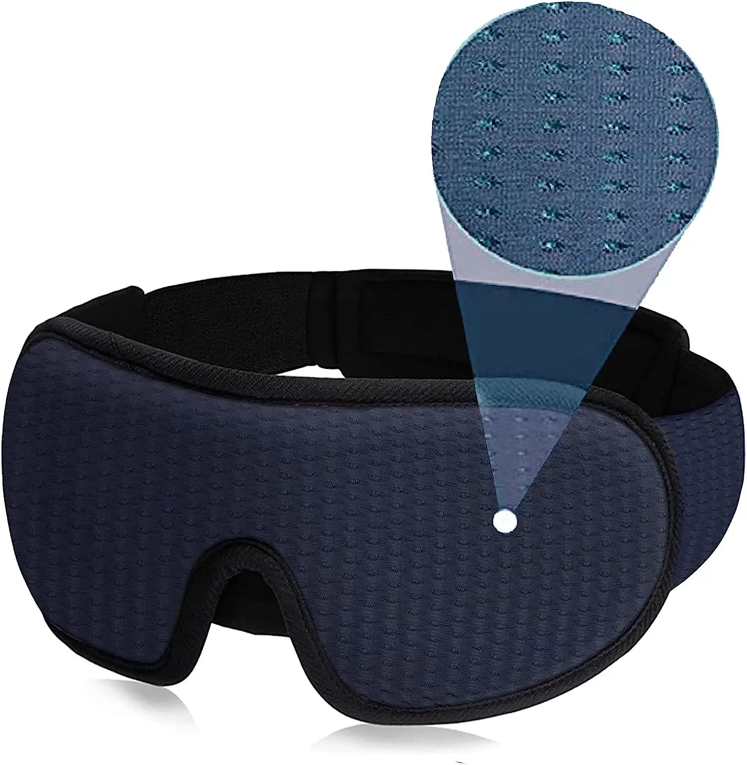 Masque de Sommeil 3D Occultant Rembourré Confort | MDN Store 25