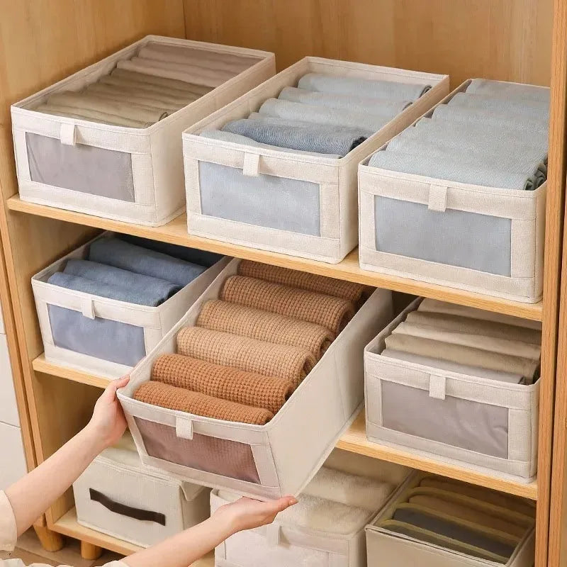 Boîte de Rangement Pliable en Tissu pour Vêtements - MDN Store 25