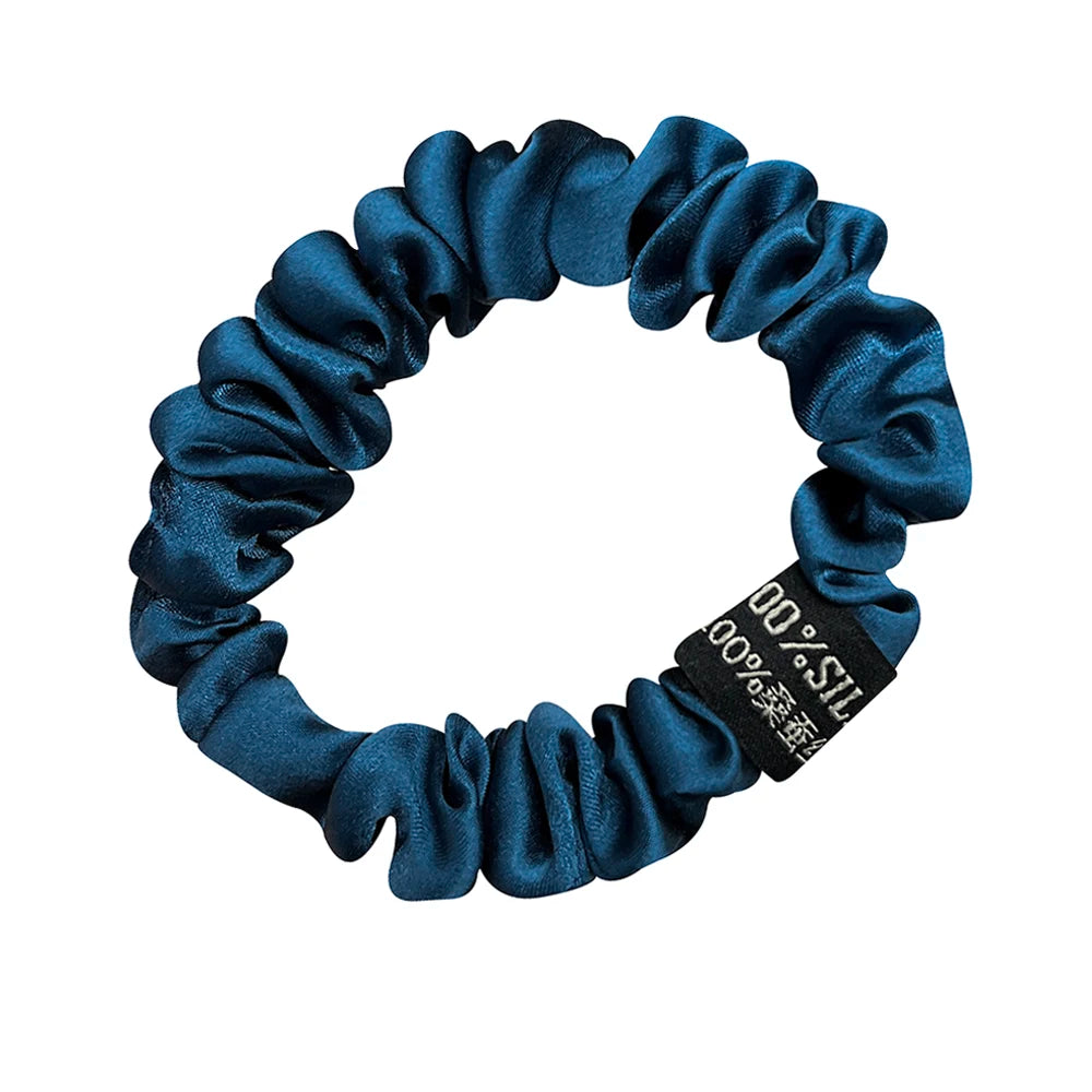 Chouchou Soie de Mûrier 100% Pure 19 Momme - Élastique Cheveux Premium | MDN