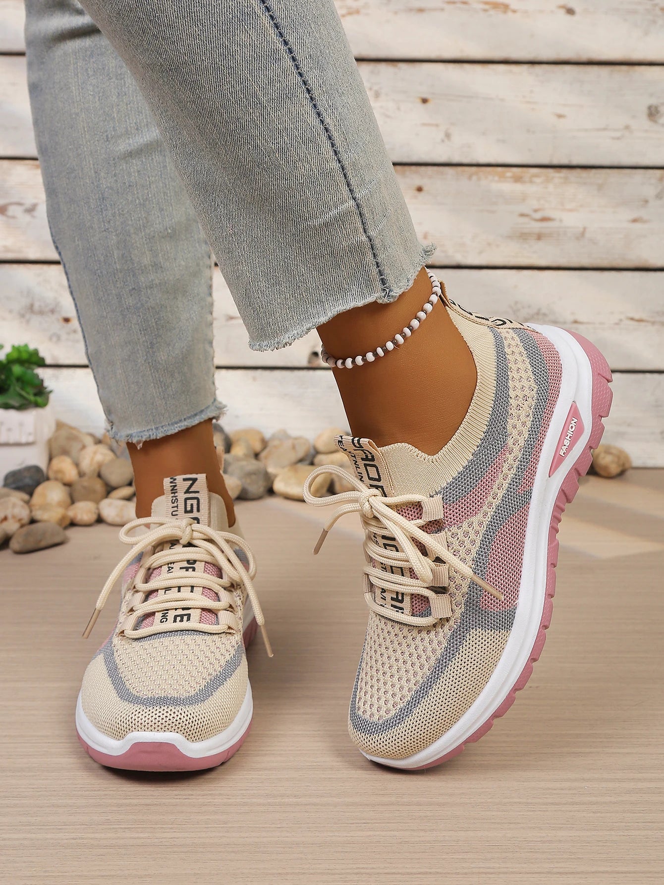 Baskets Bicolores Décontractées Femme Été | MDN Store 25