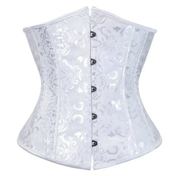 Corset Sous-Poitrine Jacquard Floral | MDN Store