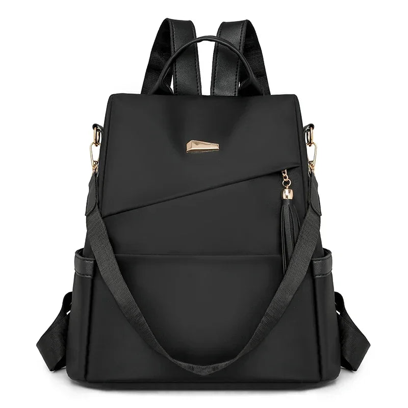 Sac à Dos Nylon Anti-Vol Pompon | MDN Store