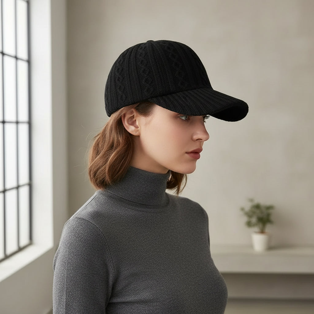 Casquette Baseball Tricotée Visière | MDN Store
