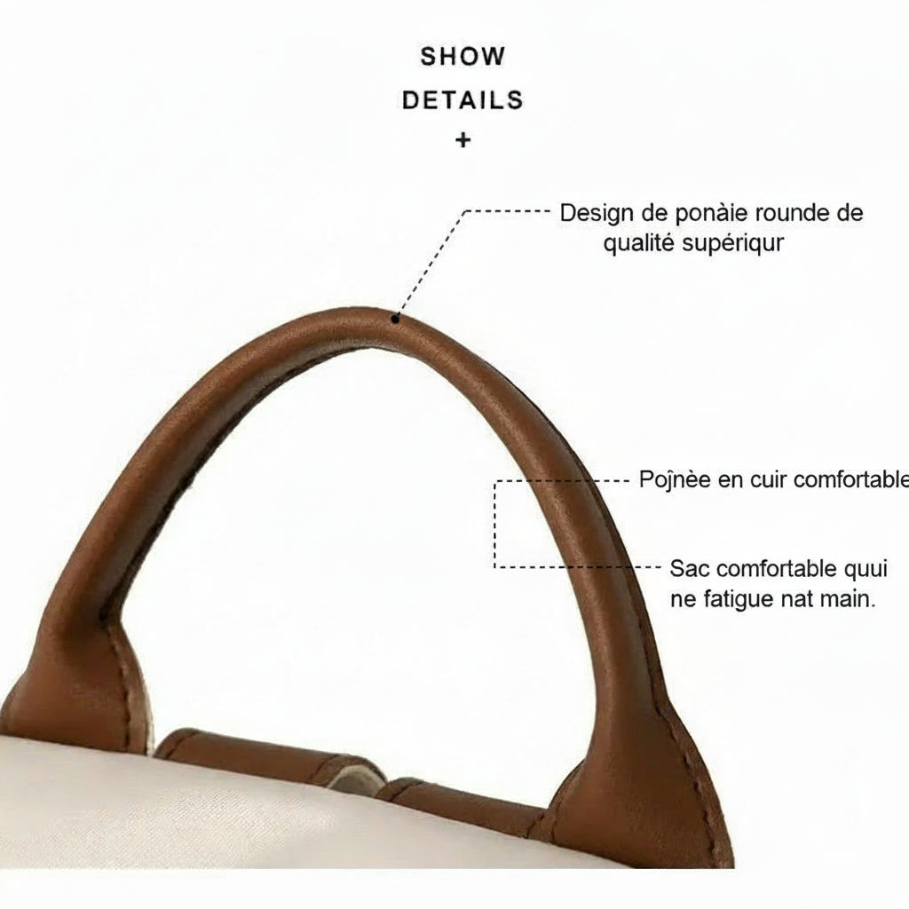 Sac à Dos Nylon Anti-Vol Pompon | MDN Store