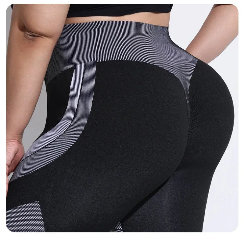 Legging Femme Grande Taille Sans Couture | MDN Store