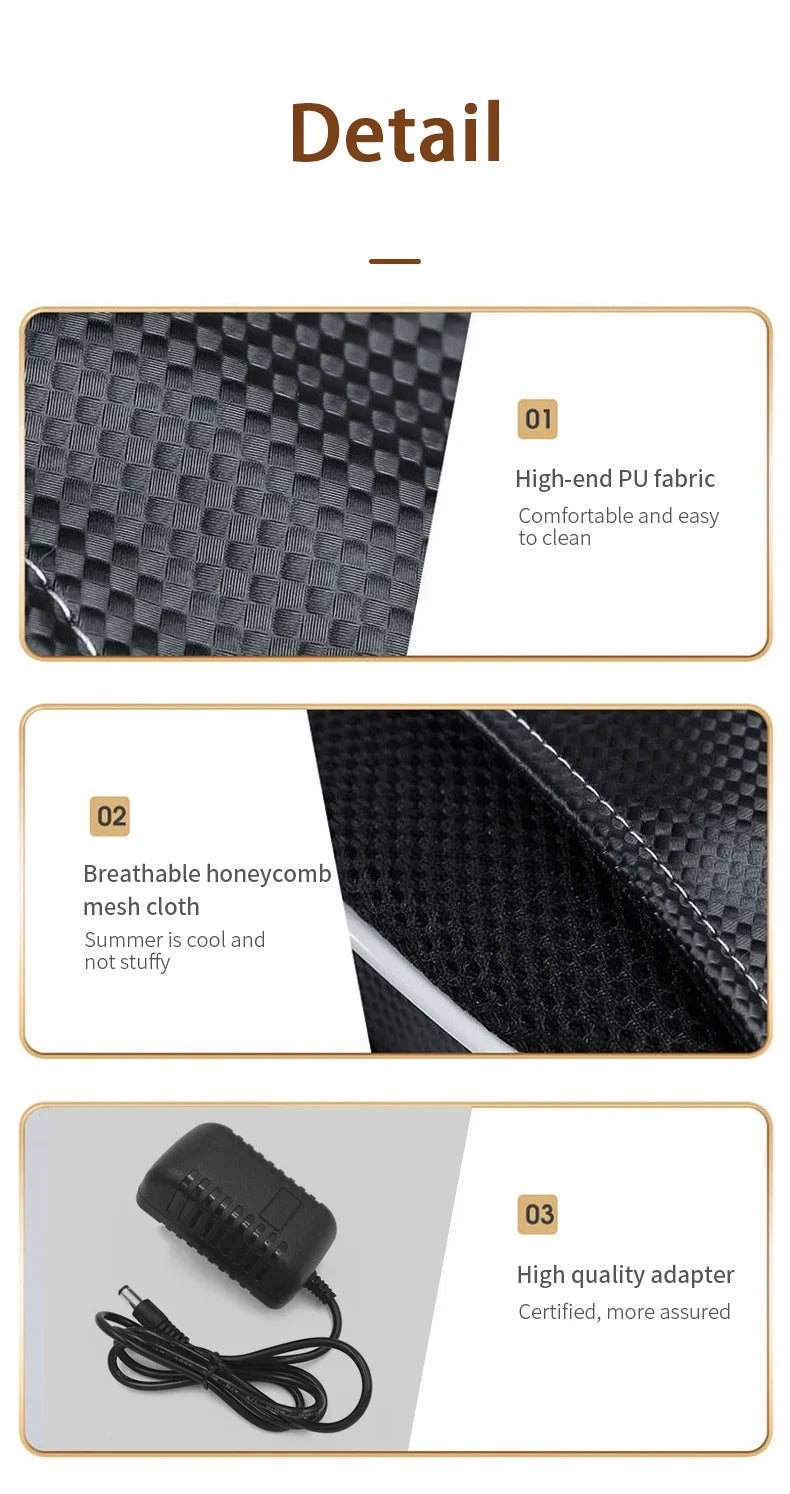 Masseur Cervical Électrique Shiatsu Chauffant Nuque Épaules | MDN Store