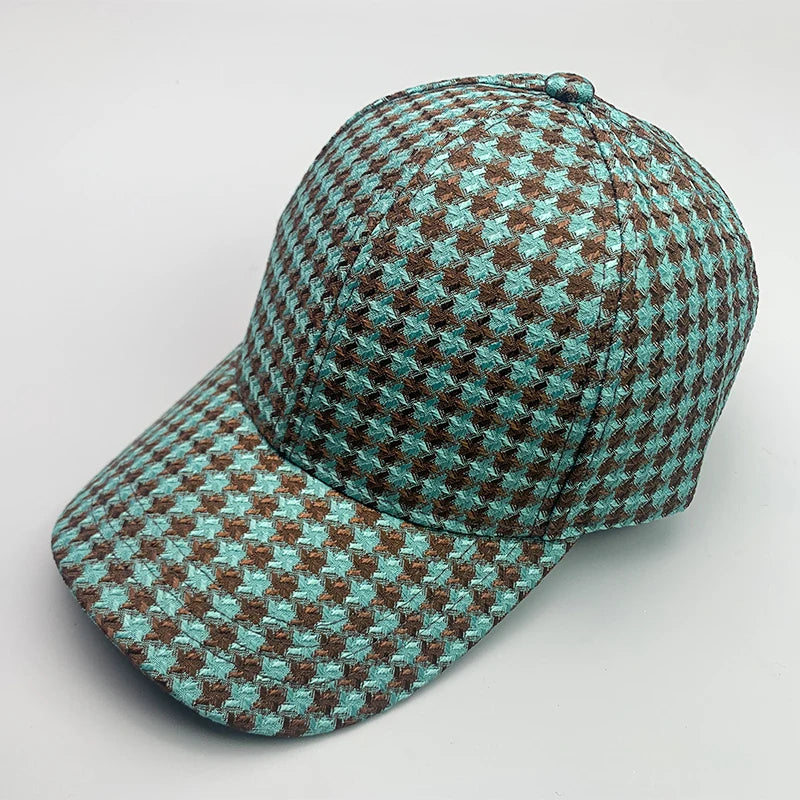 Casquette Baseball Pied-de-Poule | MDN Store