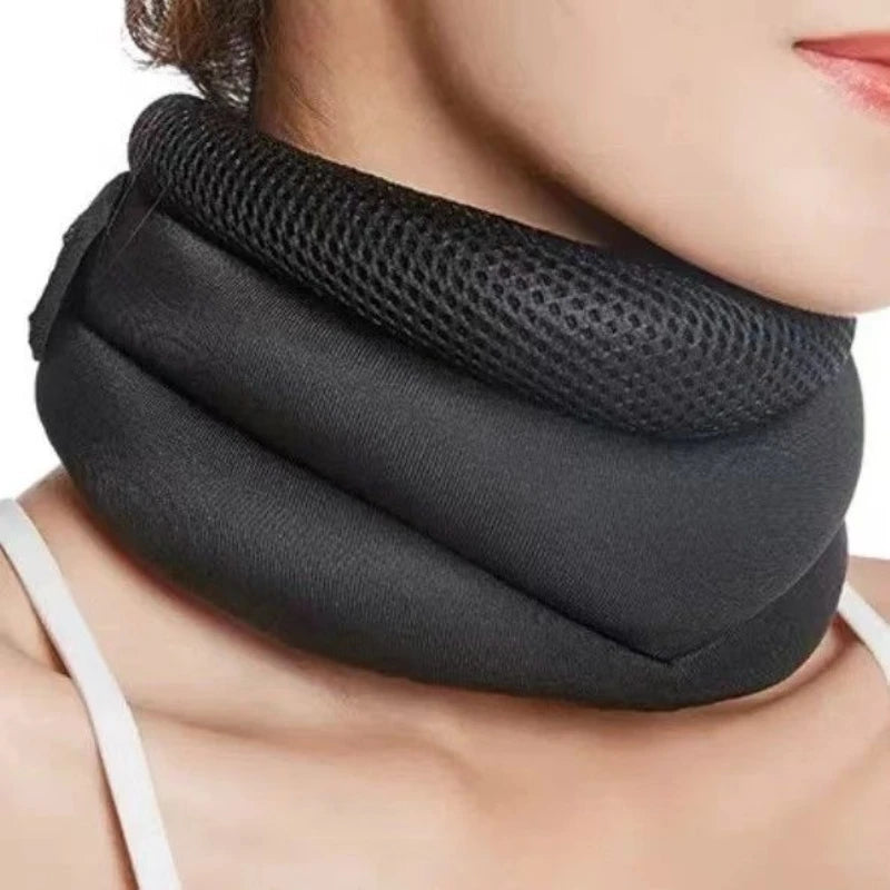 Collier Cervical Ajustable Mousse Souple - Soulagement Douleurs Nuque | MDN