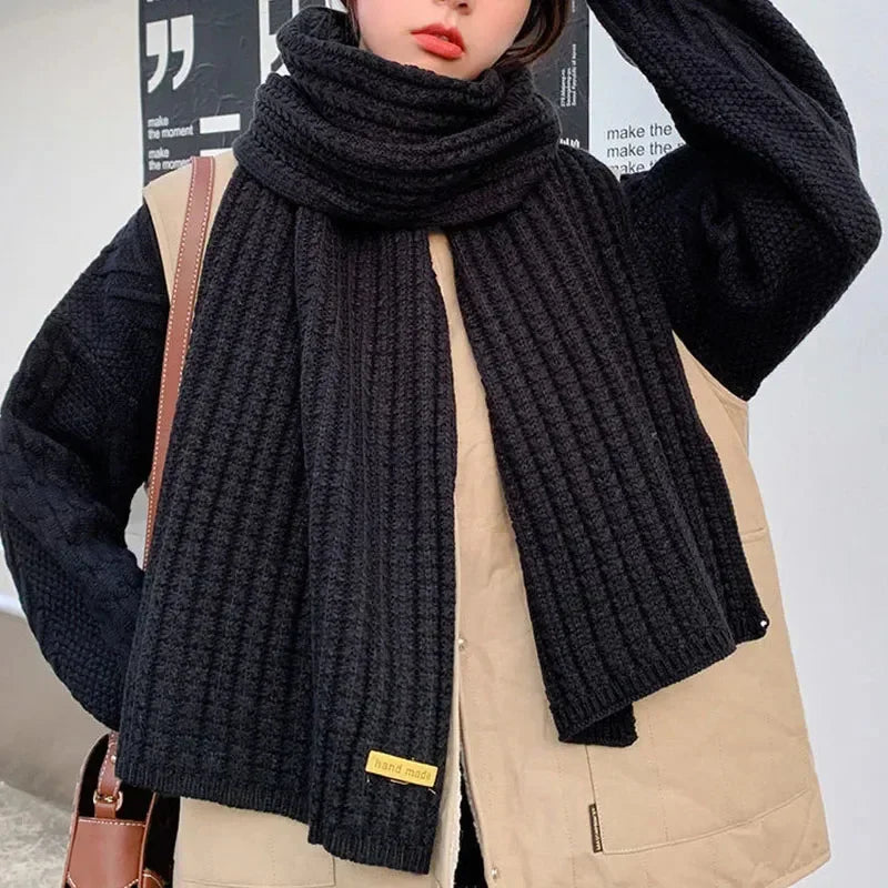 Écharpe Tricotée Thermique Hiver | MDN Store