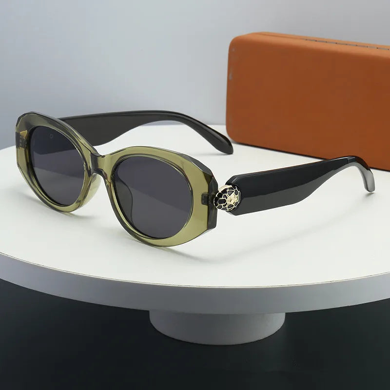 Lunettes Soleil Cat Eye Serpent Métal | MDN Store