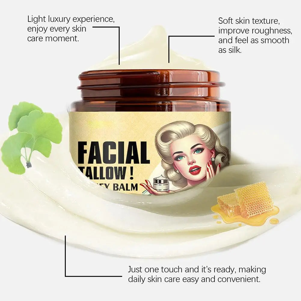 Baume Suif de Bœuf Miel Fouetté Hydratant Visage Corps Bio | MDN Store
