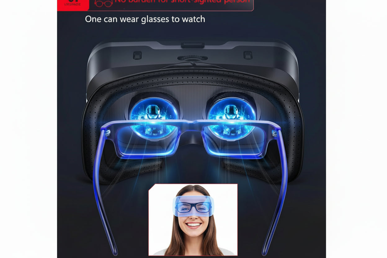 Casque VR Shinecon 10.0 Lunettes 3D Réalité Virtuelle Smartphone | MDN Store